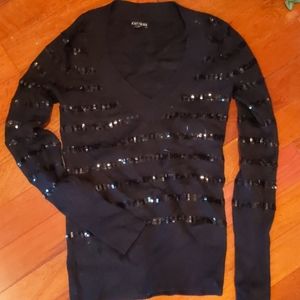 Sweater with sequins